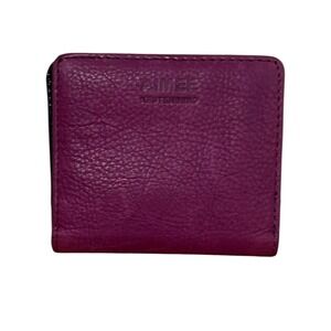 Small but mighty Aimee Kestenberg Wallet bifold with back coin zipper